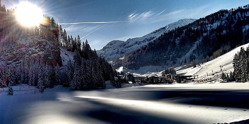 Zauchensee Lake - Winter